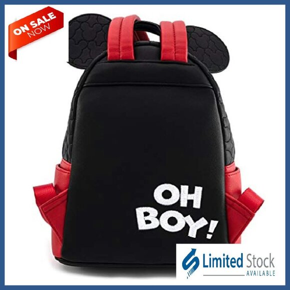 Quilted Mini Backpack Vegan Leather Disney Character Cosplay Accessory main image 5